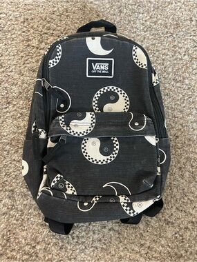 Vans Black & White Yin-Yang Checker Backpack